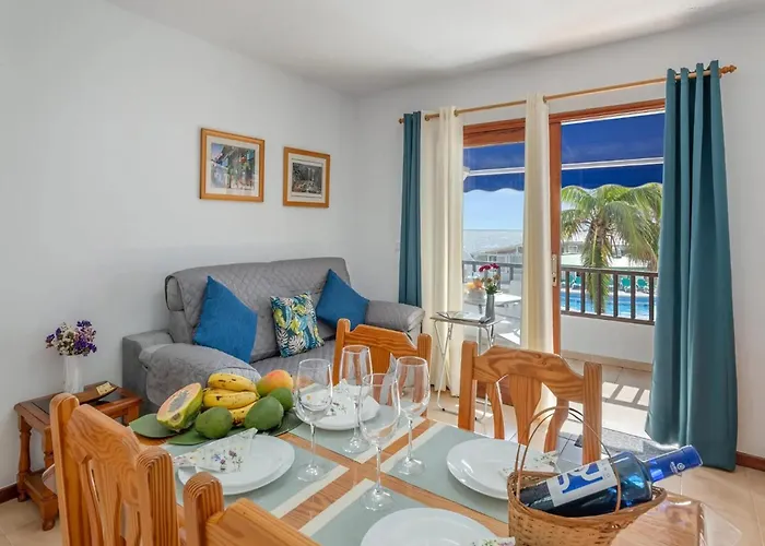 Cascajos Beachfront For 3 *